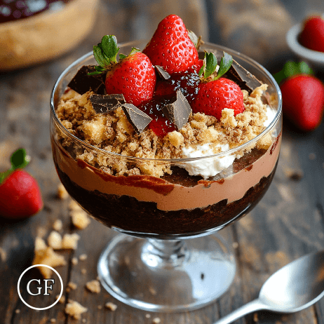 *Clean Cheatz: Chocolate Covered Strawberry Parfait meal prep - Mother of Macros