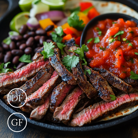 *Sirloin Steak Fajitas