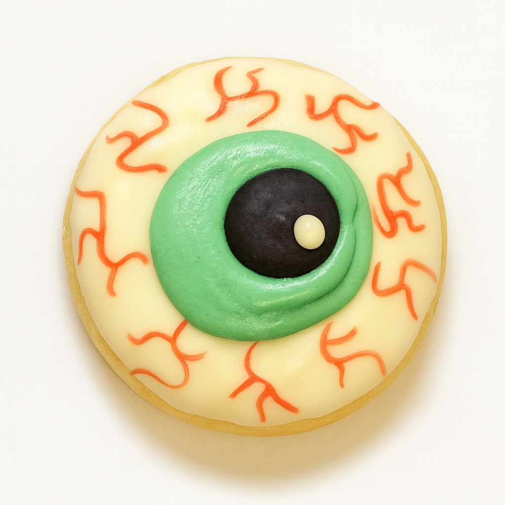 Clean Cheatz: Evil Eye Sugar Cookie Image