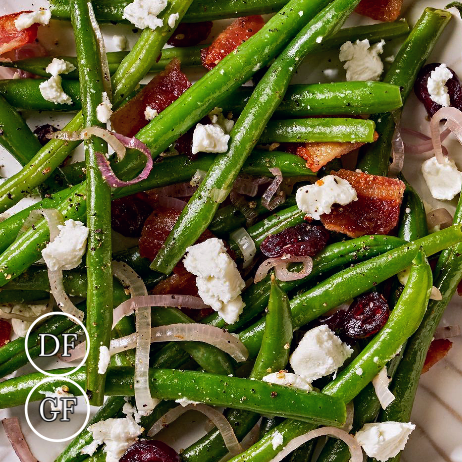 Holiday Side Dishes: Festive Green Beans meal prep - Mother of Macros
