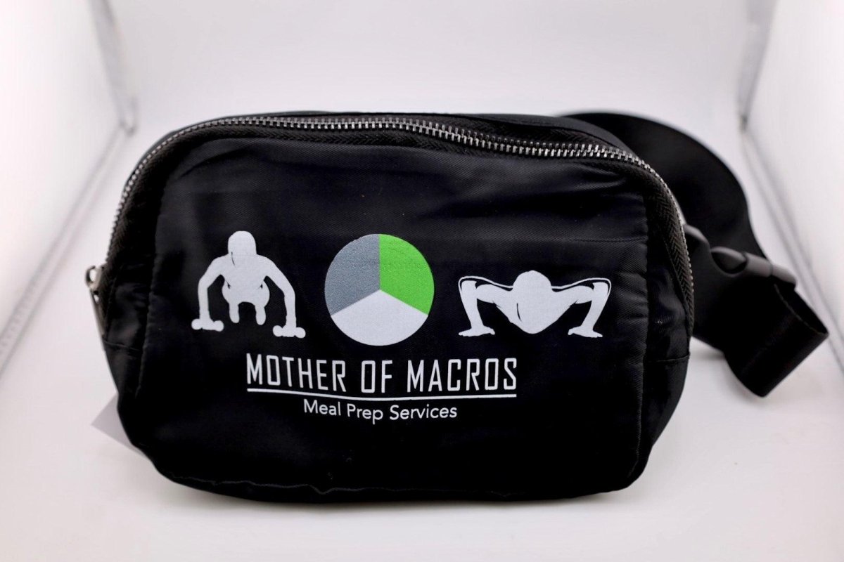 *Limited Edition Macro Belt Bags meal prep - Mother of Macros