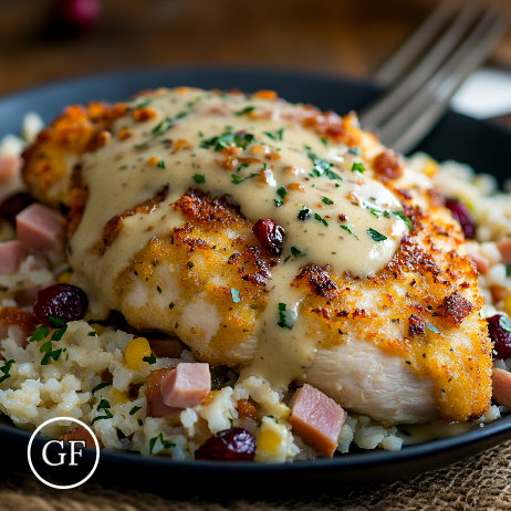 *Chicken Cordon Bleu meal prep - Mother of Macros