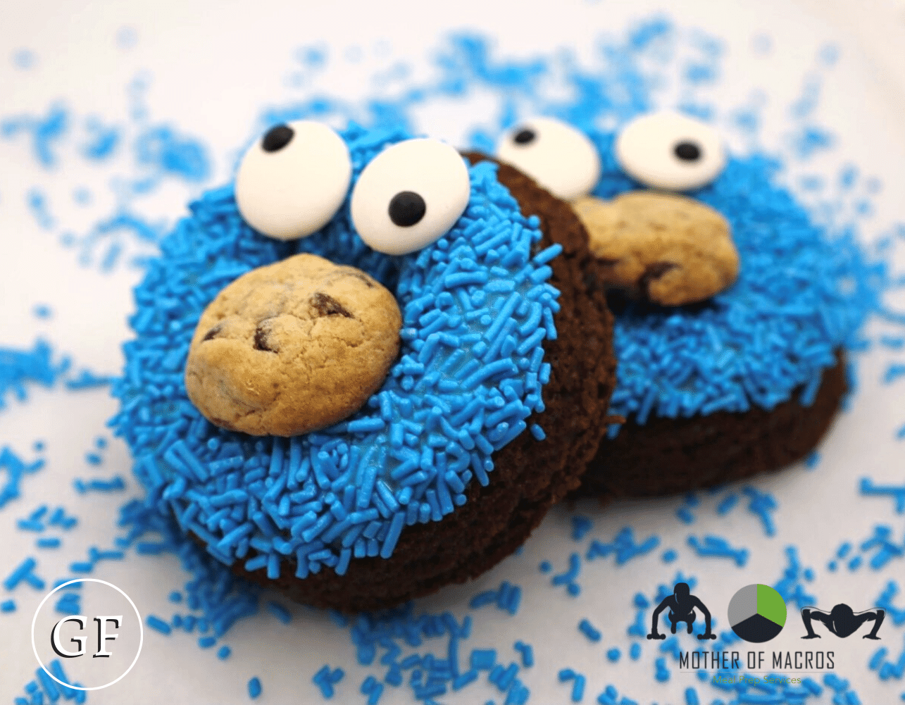 *Clean Cheatz: Cookie Monster Donuts 4Pack Image