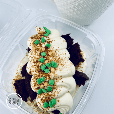 Clean Cheatz: Irish Cream Cold Brew Parfait meal prep - Mother of Macros