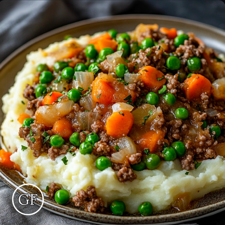 *Upside Down Shepherd's Pie meal prep - Mother of Macros
