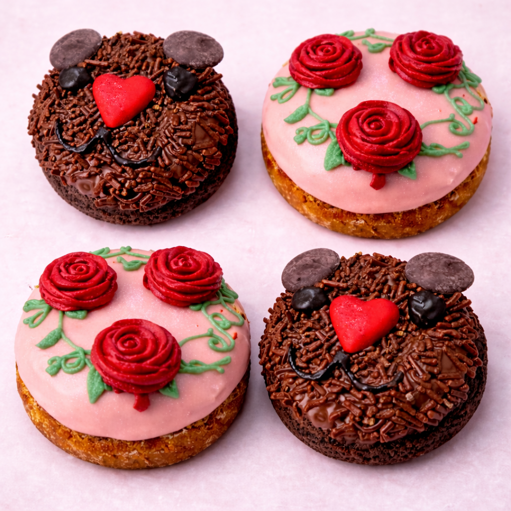 *Clean Cheatz: Sweetheart Sampler 4 Pack Protein Donuts