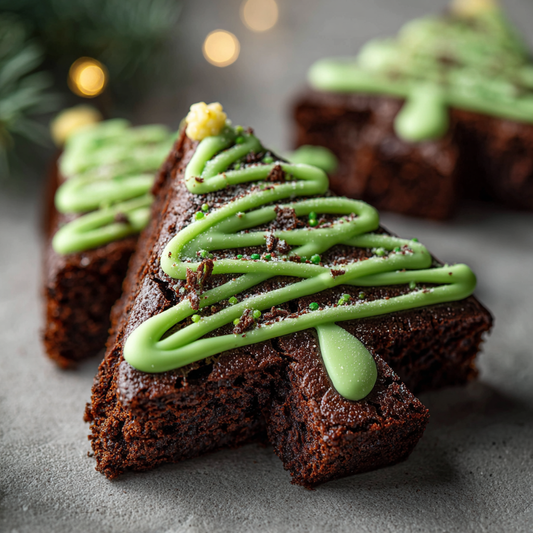 *Christmas Tree Brownie