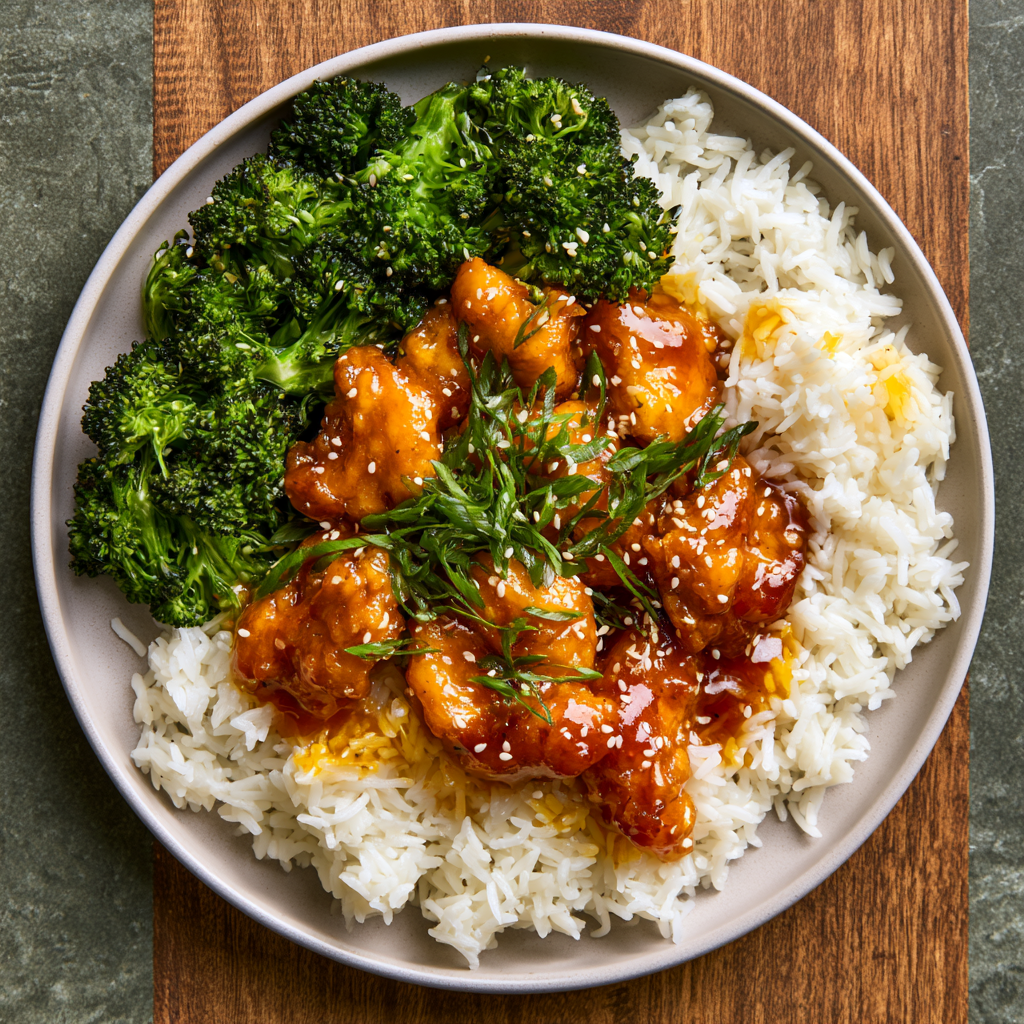 Mandarin Orange Chicken meal prep - Mother of Macros