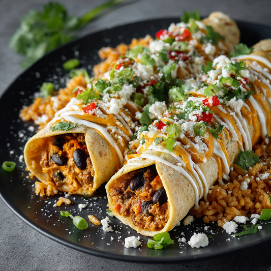 *Southwest Enchiladas meal prep - Mother of Macros