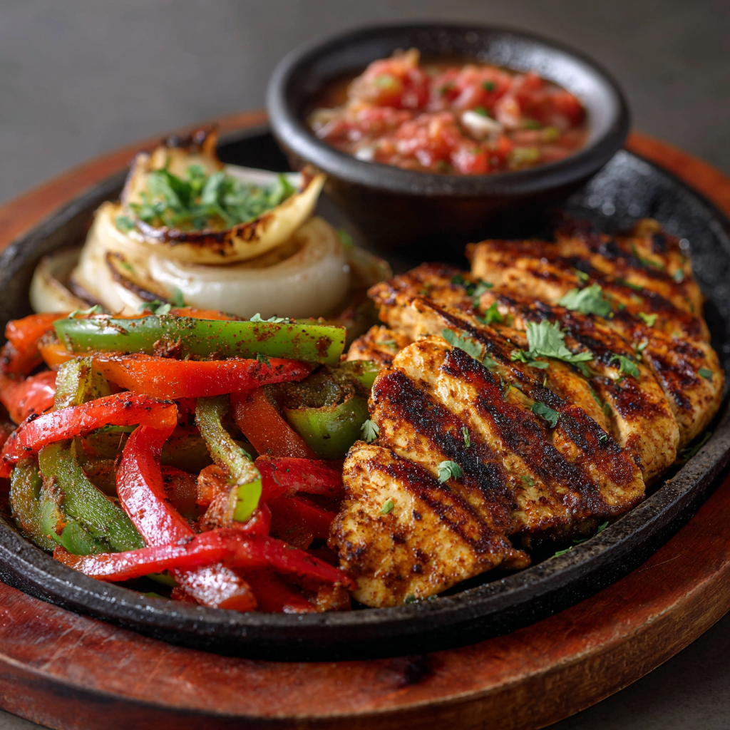Fiery Chicken Fajitas