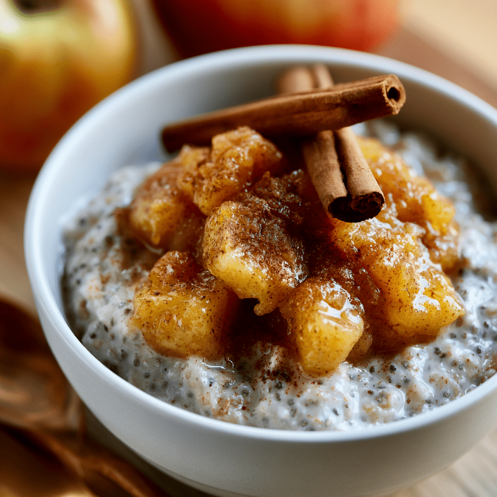 *Apple Cinnamon Overnight Oats meal prep - Mother of Macros