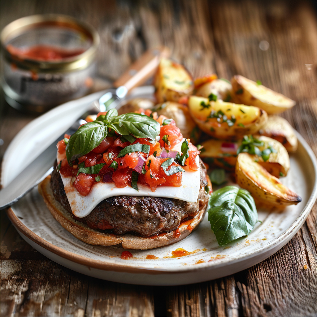 Bruschetta Burger