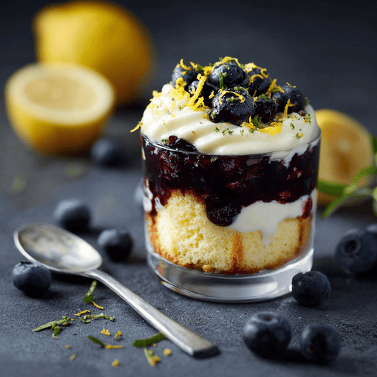 *Lemon Blueberry Parfait meal prep - Mother of Macros