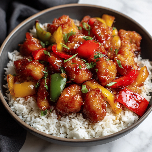 *Sweet & Sour Chicken meal prep - Mother of Macros