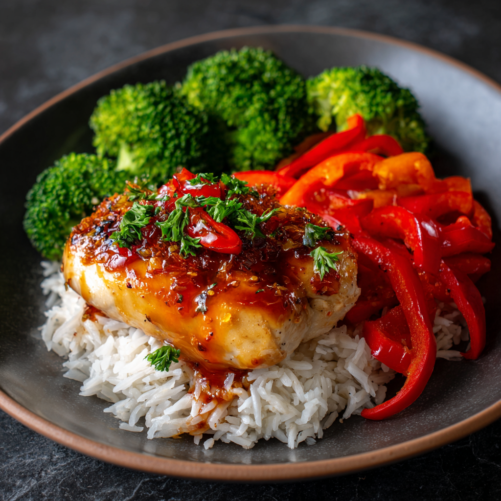*Grilled Sweet & Sour Chicken Image