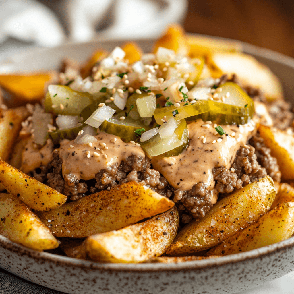 *Mac Daddy Cheeseburger Bowl meal prep - Mother of Macros