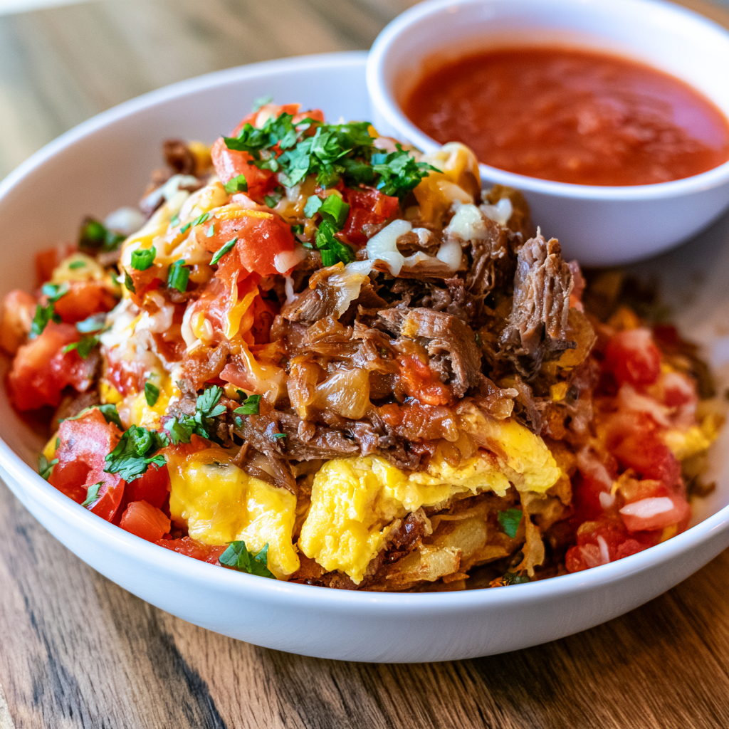 *Machaca Breakfast Bowl