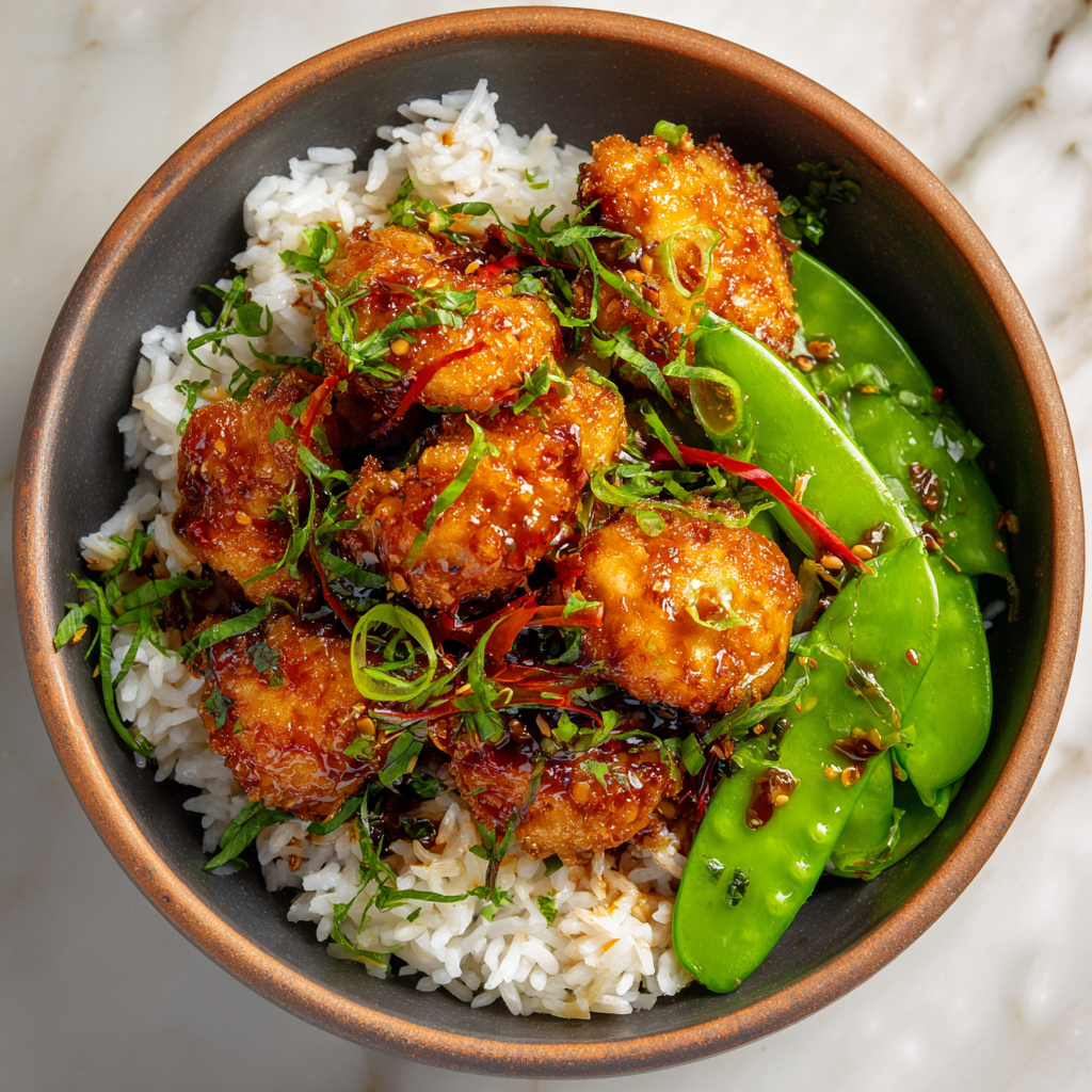 Sweet Thai Chili Chicken Nuggets meal prep - Mother of Macros