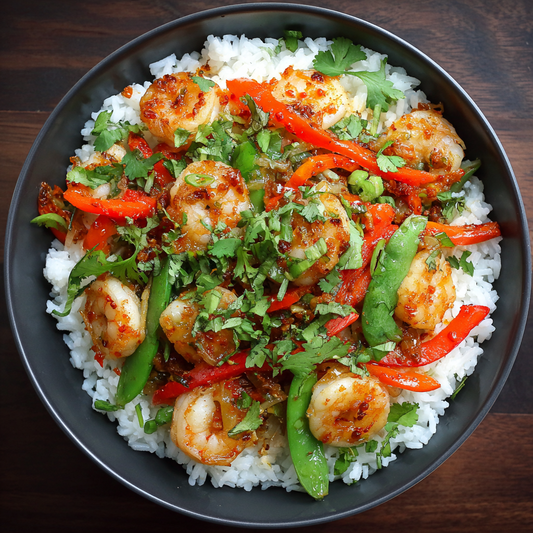 *VooDoo Shrimp meal prep - Mother of Macros