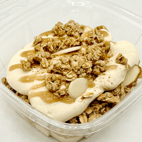 Caramel Crunch Parfait meal prep - Mother of Macros