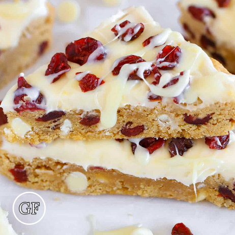 *Clean Cheatz: Cranberry Bliss Bars Image