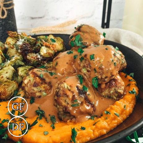 *Cranberry Turkey Meatballs