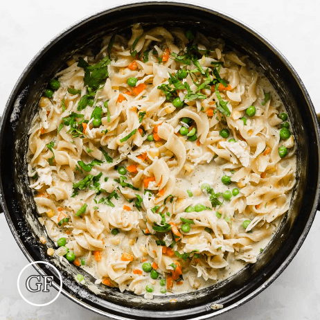 Crustless Chicken Pot Pie