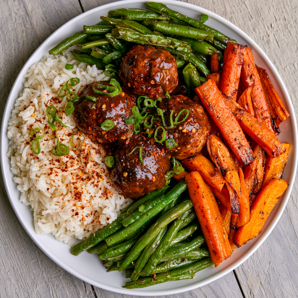 *Mississippi Meatballs meal prep - Mother of Macros