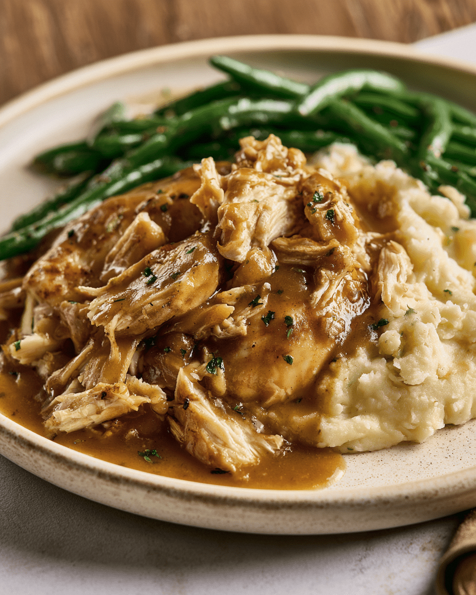 *Smothered Chicken & Gravy meal prep - Mother of Macros