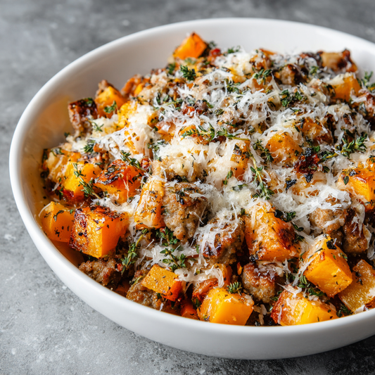 Unstuffed Sausage & Butternut Squash Bowl