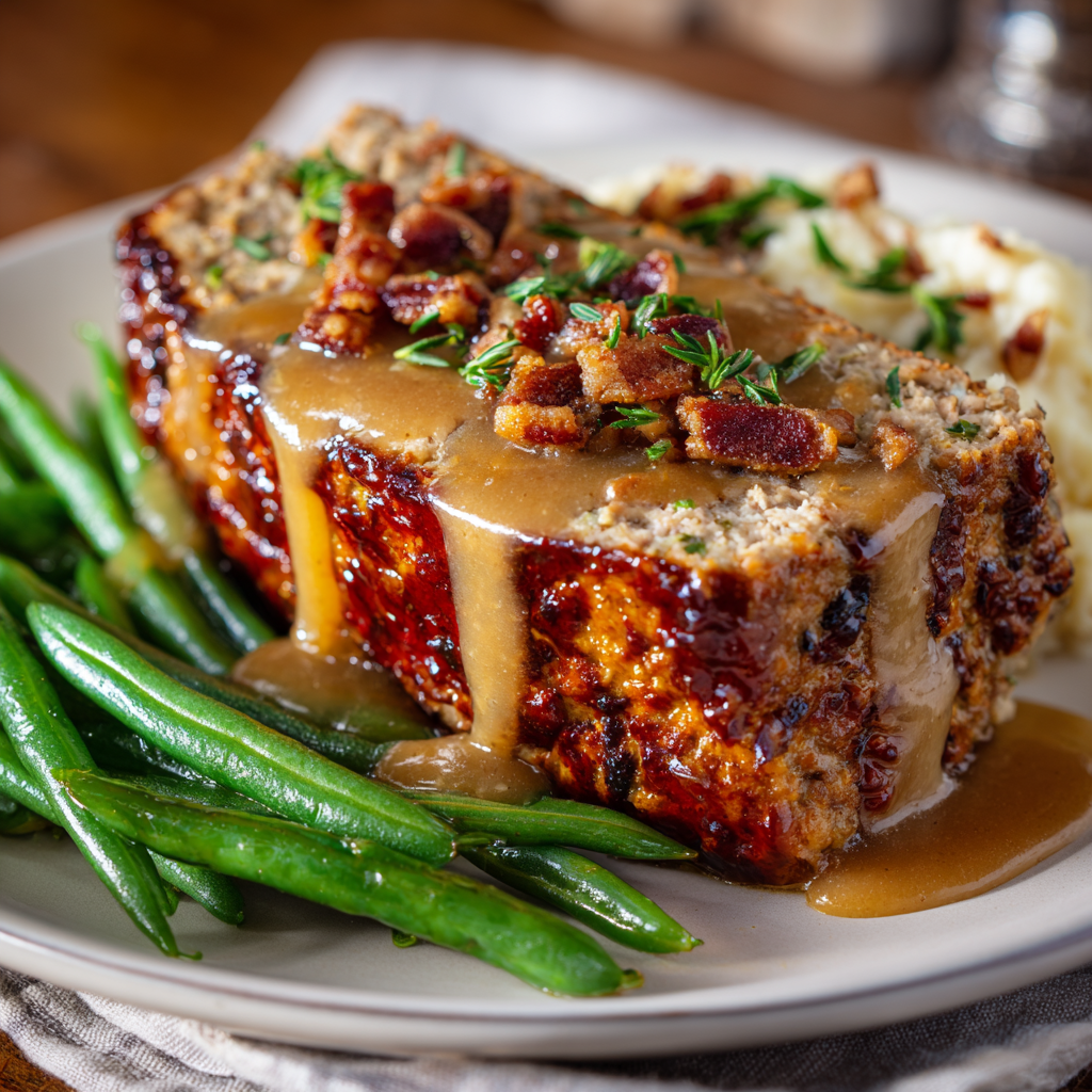 *Maple Dijon Turkey Meatloaf