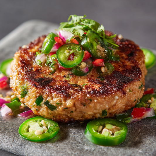 Bulk Macros: Jalapeno Turkey Burger