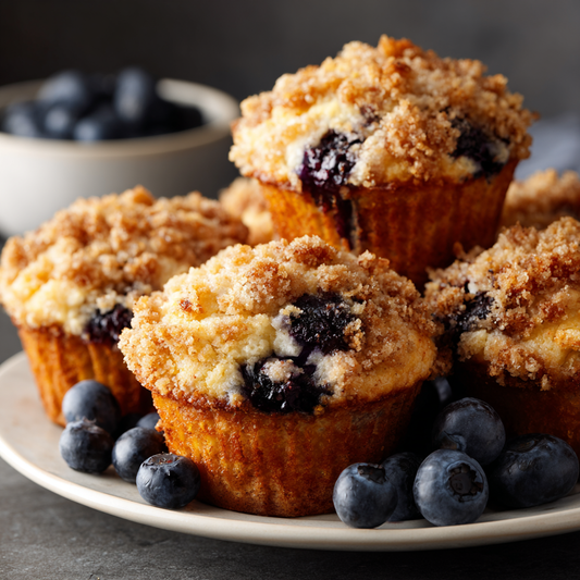 *Power Berry Protein Muffins