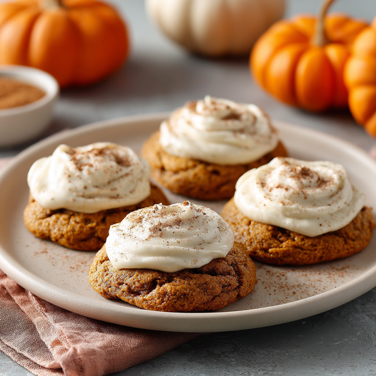 *Pumpkin Cream Cheese Cookies