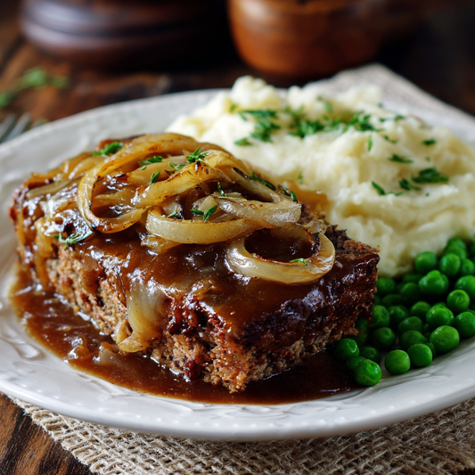 French Onion Meatloaf