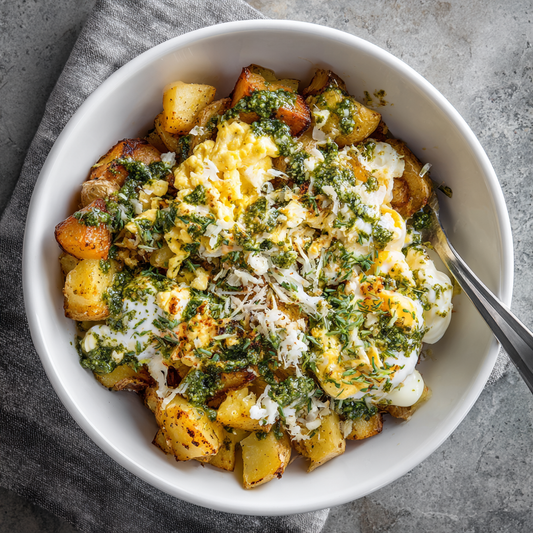 Pesto Sunrise Scramble