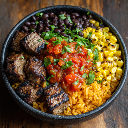 Honey Lime Steak Burrito Bowl
