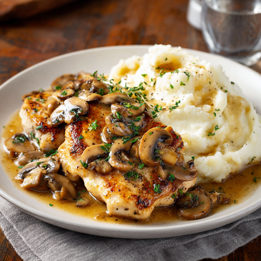 *Chicken Marsala meal prep - Mother of Macros