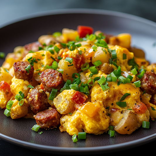 Cajun Breakfast Scramble