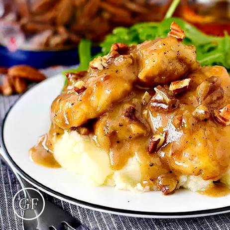 Bourbon Maple Pecan Chicken