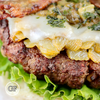 Green Chile Bacon Burger