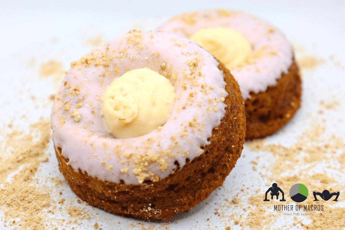Clean Cheatz 4 Pack: Strawberry Cheesecake Donuts meal prep - Mother of Macros