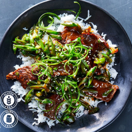 Teriyaki Beef meal prep - Mother of Macros
